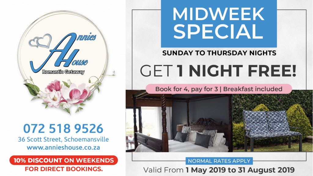 Annies House Discount Annie's Boutique Guesthouse and Garden Spa